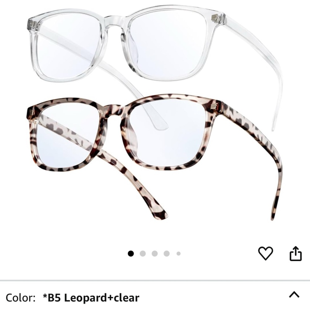 livho 2 Pack Blue Light Blocking Glasses